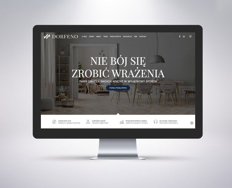 strona internetowa dla firmy Poznań